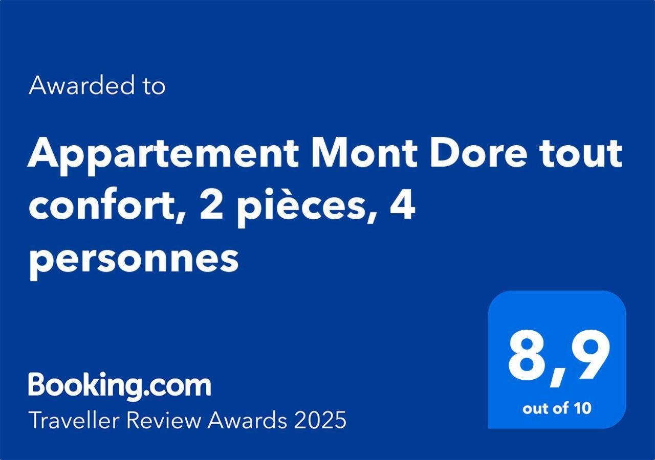 Appartement Mont Dore Tout Confort, 2 Pieces, 4 Personnes Zewnętrze zdjęcie
